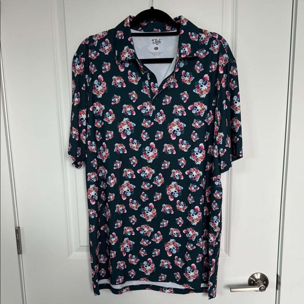 Signature Dark Green Polo Shirt with Timeless Style